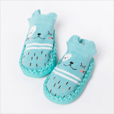 Fashion Baby Socks With Rubber Soles Infant Sock Newborn Autumn Winter Children Floor Socks Shoes Anti Slip Soft Sole Sock, 11cm, 12cm, 13cm, 14cm
