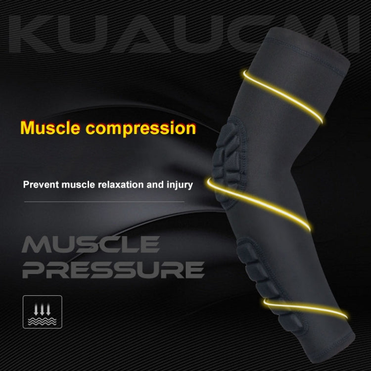 Basketball Sleeve Cellular Anti-collision Anti-slip Compression Elbow Protective Gear, L, M, XL