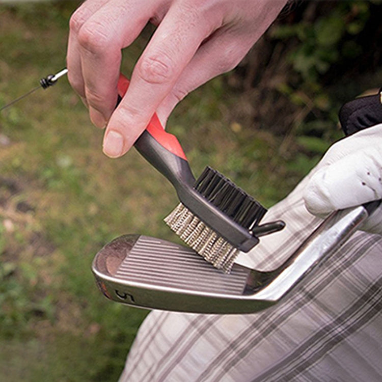 Golf Club Brush Ball Slot Cleaning Brush Cleaning Set, ZY-0021  Brush Blue, ZY-0021 Brush Black, ZY-0021 Brush Green, ZY-0021 Brush Red, ZY-0021 Brush Orange