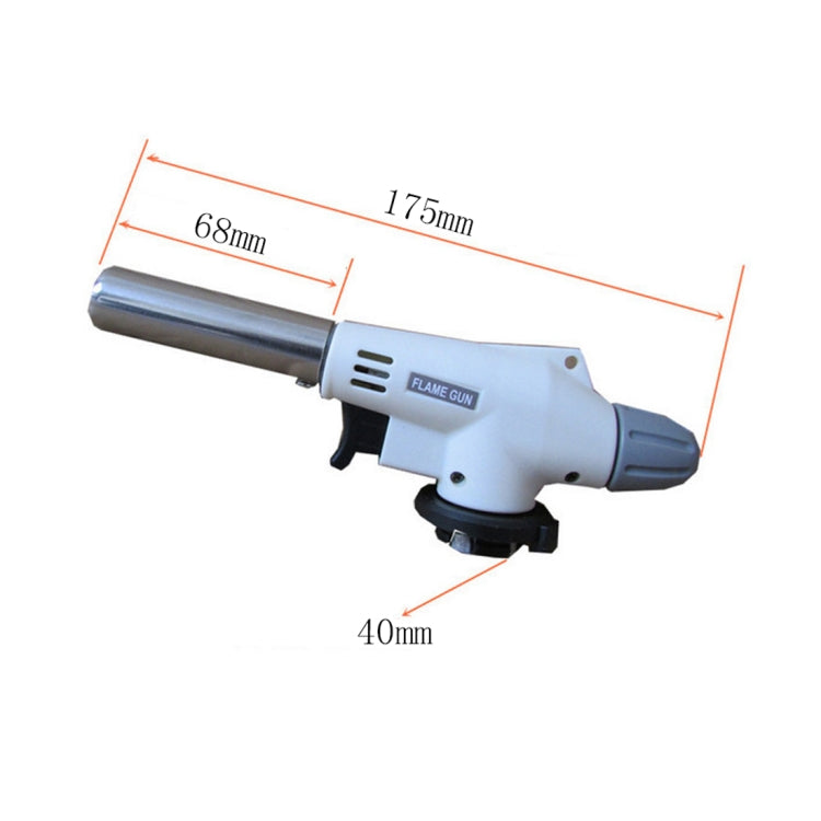 Gas Torch Flame Gun Blowtorch Cooking Soldering Butane Auto Lgnition Gas Burner Lighter Heating Welding Tools, 1