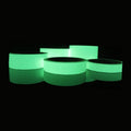 Reflective Glow Tape Self-adhesive Sticker Removable Luminous Tape Fluorescent Glowing Dark Striking Warning Tape, 2cm  x 3m