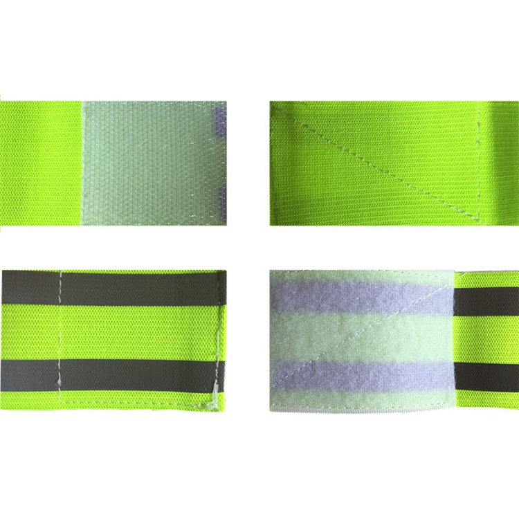 Reflective Band High Visibility Elastic Wristbands Outdoor Sports Running Cycling Night WarningWrist Band, Green