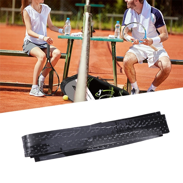 Double-layer Sweat-absorbent Anti-slip Tape for Badminton Racket / Fishing Rod, Random Color Delivery, 110 x 2.5cm Random Color