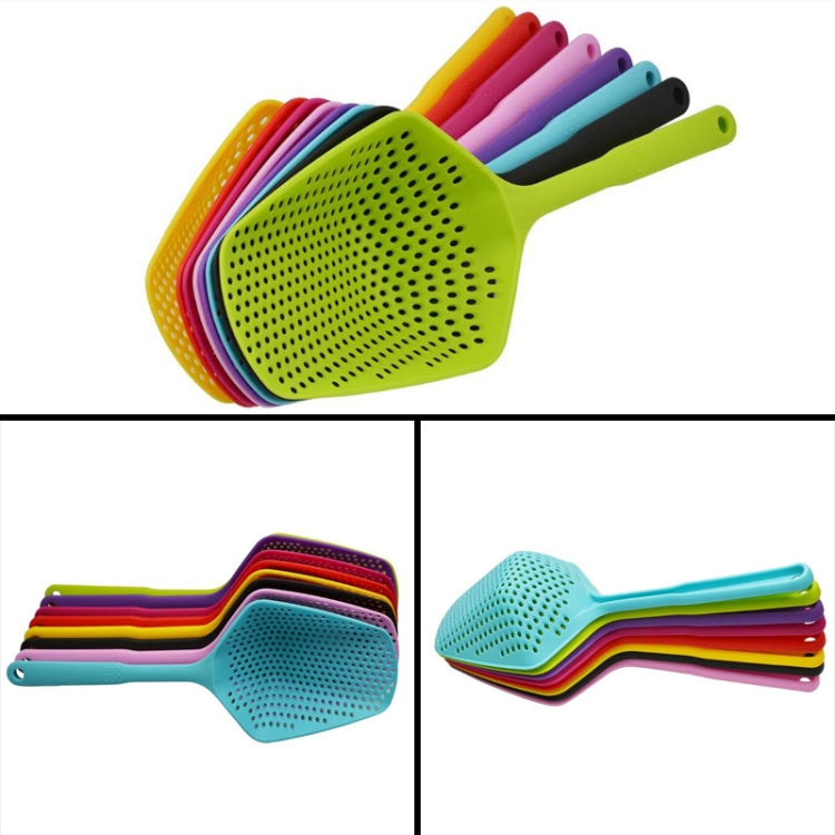 Plastic Drain Shovel Strainers Water Leaking Shovel Kitchen Cooking Ice Shovel Colander