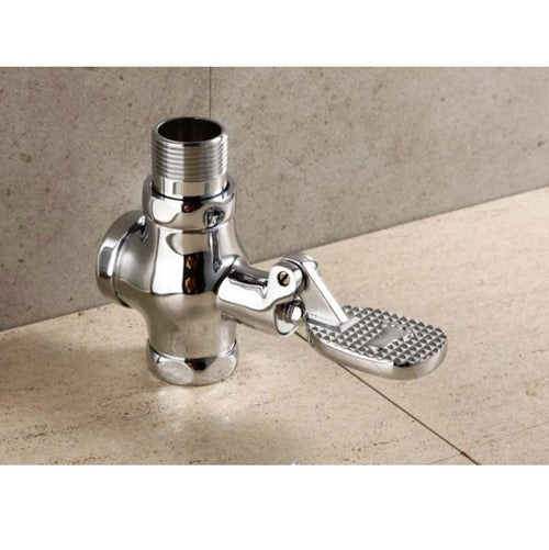 1 Inch Stool Flushing Valve Foot Pedal Urinal Delay Valve Squatting Toilet Flushing Valve, Alloy Small, Alloy Large, Copper Small, Copper Large, Alloy Medium, Copper Medium