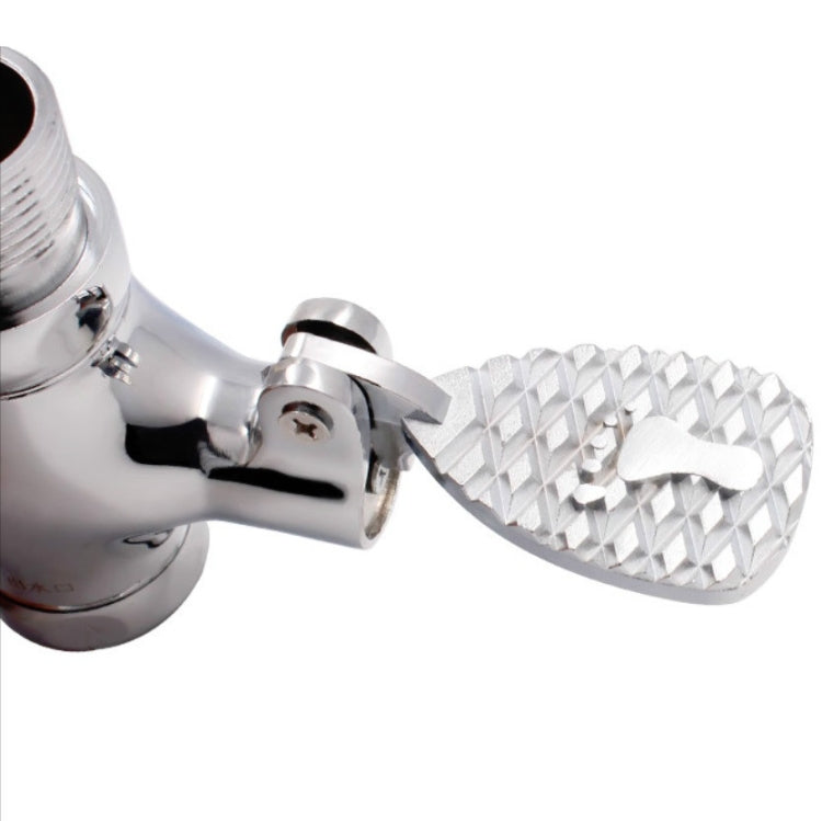 1 Inch Stool Flushing Valve Foot Pedal Urinal Delay Valve Squatting Toilet Flushing Valve, Alloy Small, Alloy Large, Copper Small, Copper Large, Alloy Medium, Copper Medium