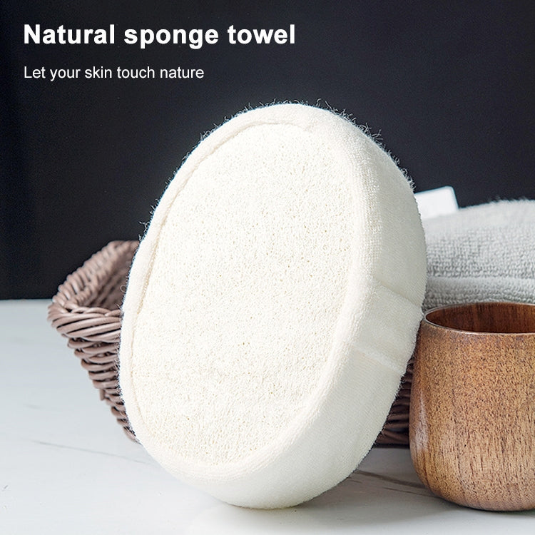 Natural Loofah Sponge Bath Ball Shower Rub For Whole Body Healthy Massage Brush, Natural Loofah Sponge