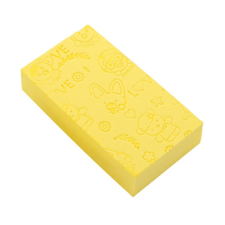 Baby Shower Spa Bath Square Sponge Body Cleaning Scrub