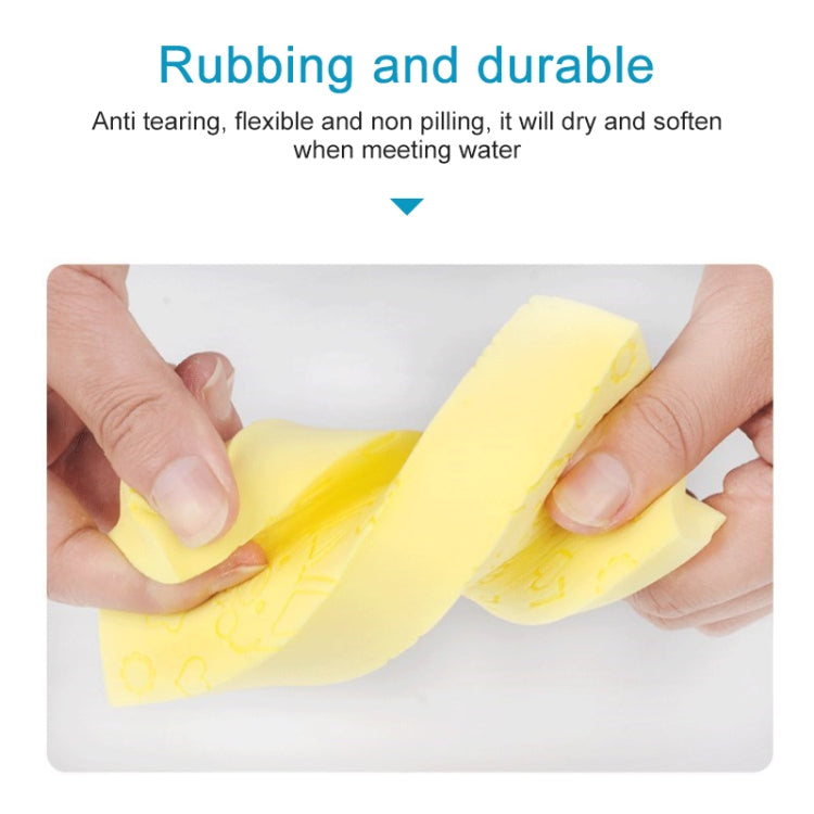 Baby Shower Spa Bath Square Sponge Body Cleaning Scrub