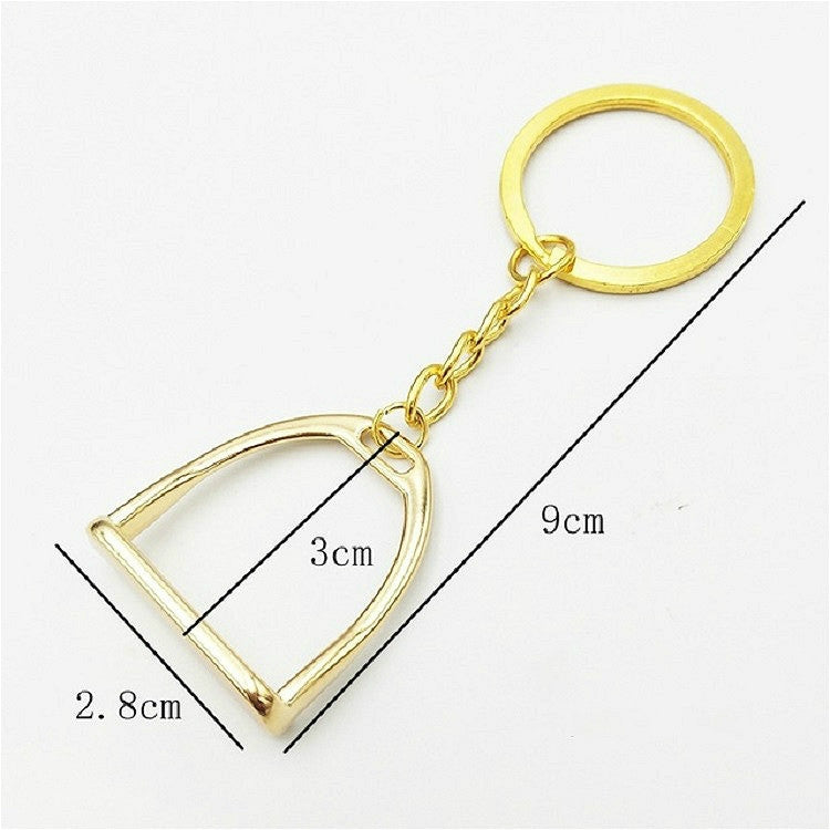 2 PCS Stable Keychain Alloy Jewelry Pendant Smooth Alloy Pendant
