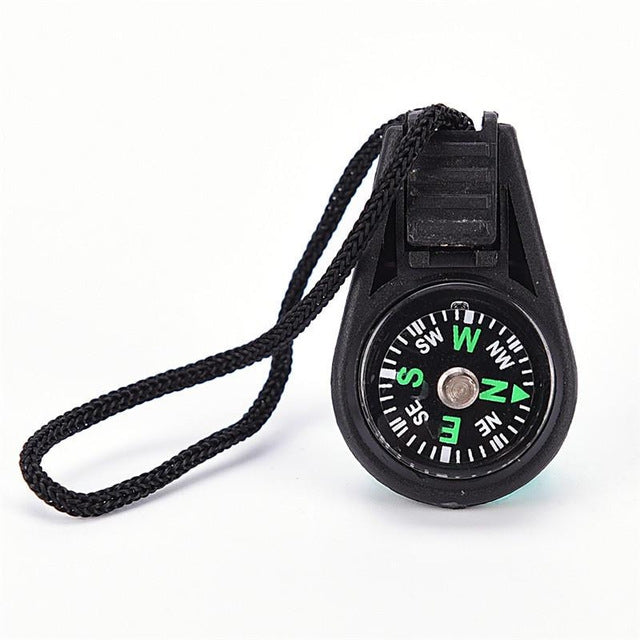10 PCS Key Chain Mini Compass Gear Outdoor Camping Hiking Navigator Utility Gear Survival Pocket Compass Tool, 50pcs