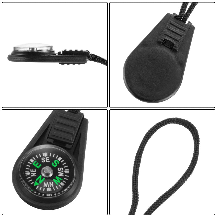 10 PCS Key Chain Mini Compass Gear Outdoor Camping Hiking Navigator Utility Gear Survival Pocket Compass Tool, 50pcs