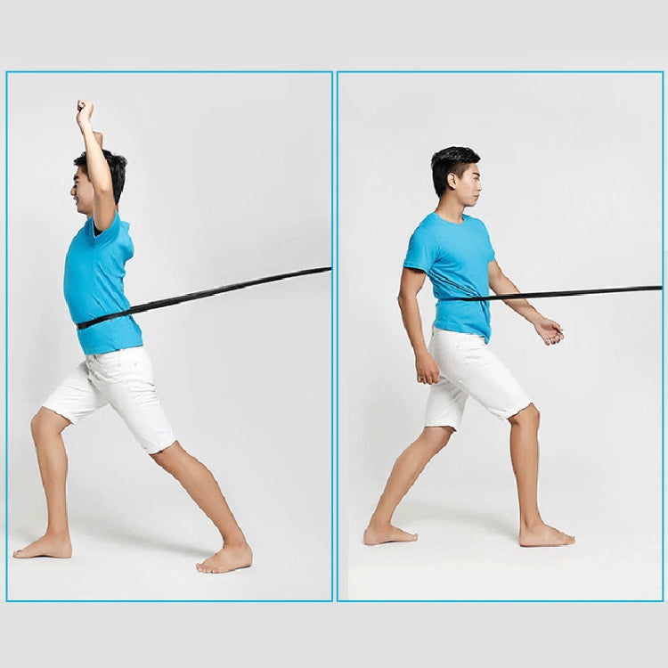 Elastic Natural Latex Resistance Band Yoga Fitness Equipment, Circumference: 2.08m, Random Color Delivery, Latex Band