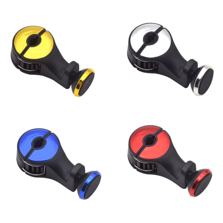 2 PCS Car Multifunctional Rear Headrest Mobile Phone Hook, Three Generation Magnetic Gold, Three Generation Magnetic Silver, Three Generation Magnetic Blue, Three Generation Magnetic Red