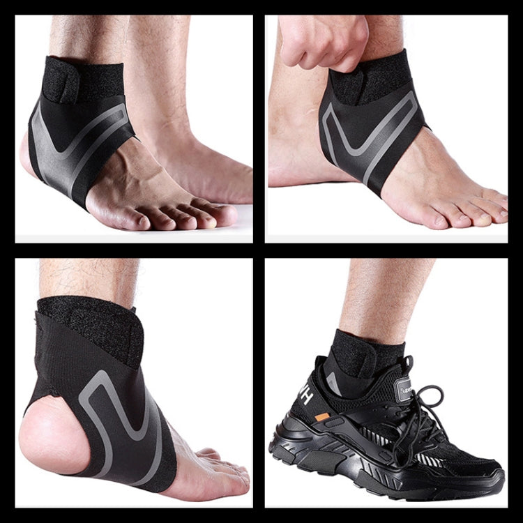 Sport Ankle Support Elastic High Protect Sports Ankle Equipment Safety Running Basketball Ankle Brace Support, L, S, M, XL