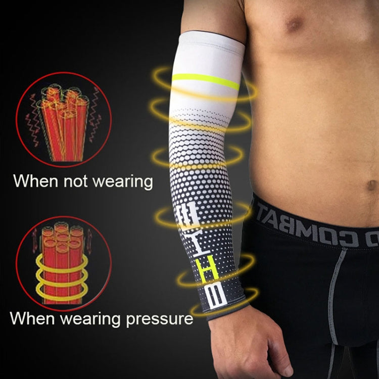 1 Pair Cool Men Cycling Running Bicycle UV Sun Protection Cuff Cover Protective Arm Sleeve Bike Sport Arm Warmers Sleeves, L, M, XXL, XL
