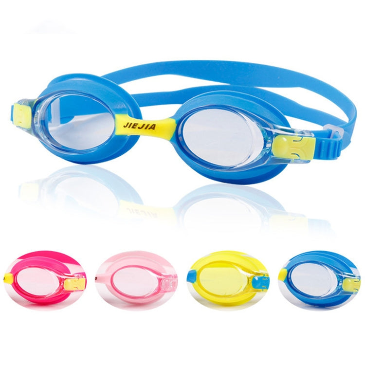 JIEJIA J2670 Silicone Swimming Goggles for Children, J2670 (Yellow), J2670 (Red), J2670 (Blue), J2670 (Pink)