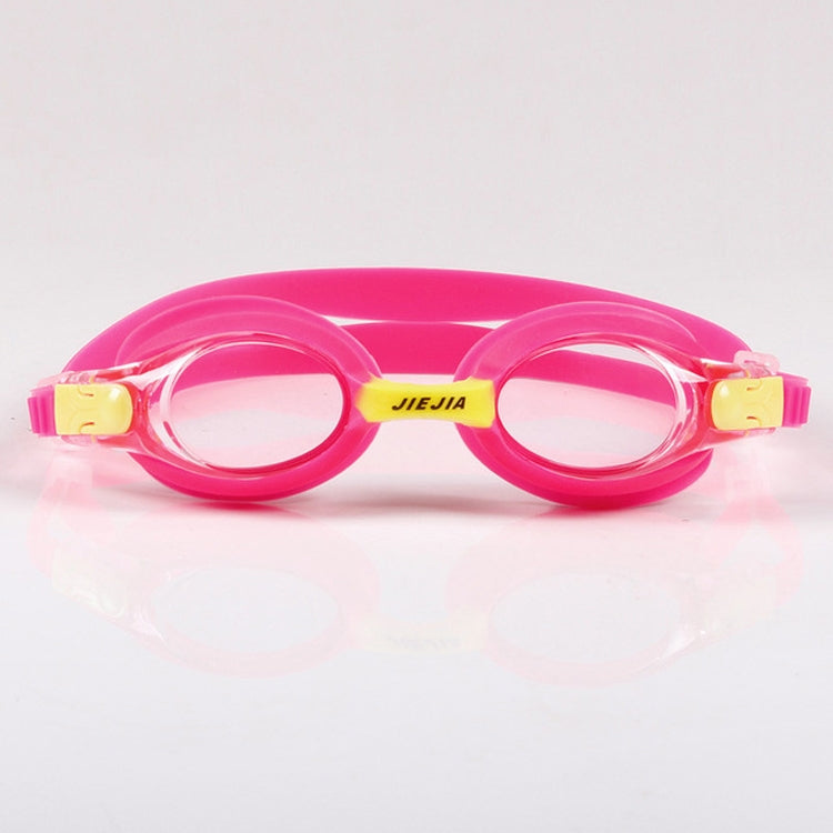 JIEJIA J2670 Silicone Swimming Goggles for Children, J2670 (Yellow), J2670 (Red), J2670 (Blue), J2670 (Pink)