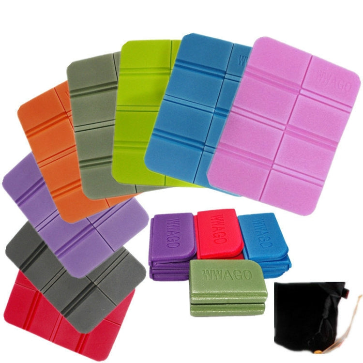 XPE Folder Camping Mat Folding Portable Small Cushion Moisture-Proof Waterproof Prevent Dirty Picnic Mat  Beach Pad, 38.5x27.5cm Army Green, 38.5x27.5cm Black, 38.5x27.5cm Blue, 38.5x27.5cm Fruit Green, 38.5x27.5cm Orange