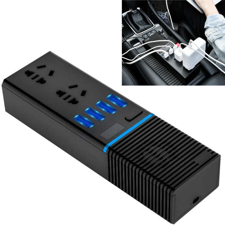 Car Inverter 12v/24v To 220v Household Power Converter Multi-Function Car Socket, V20-C For Cars