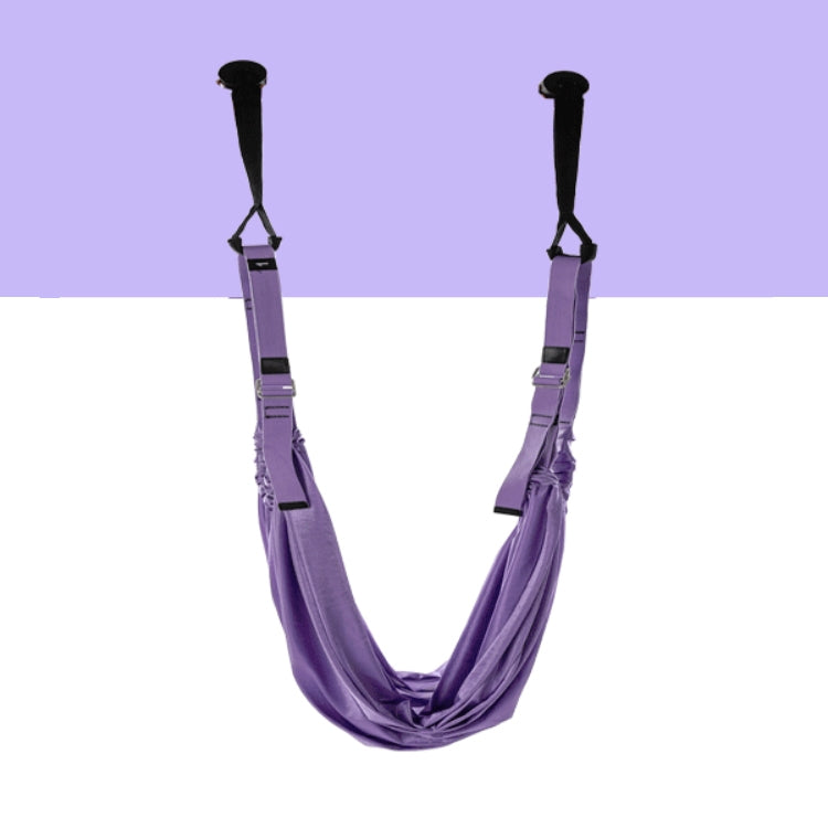 Air Split Leap Stretch Yoga Belt Inverted Stretch Splits Backbending Trainer Yoga Rope, Purple, Pink, Green