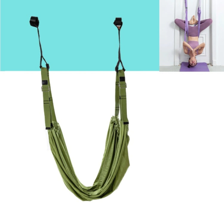 Air Split Leap Stretch Yoga Belt Inverted Stretch Splits Backbending Trainer Yoga Rope, Purple, Pink, Green