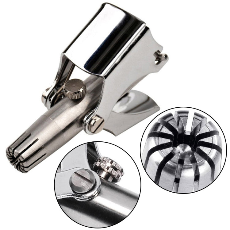 Manual Nose Hair Trimmer Stainless Steel Manual Nose Hair Trimming Shaving Nose Hair Unisex