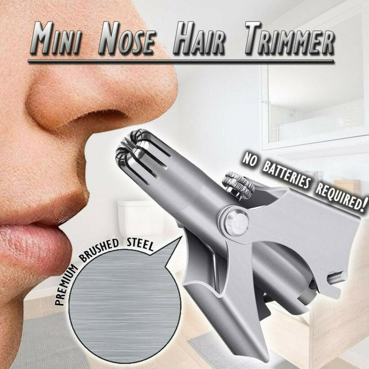 Manual Nose Hair Trimmer Stainless Steel Manual Nose Hair Trimming Shaving Nose Hair Unisex