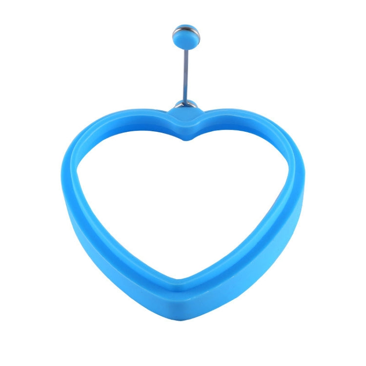10 PCS Food Grade Silicone Heart-Shaped Omelette Pancake Mold Poached Egg Mold, Heart-shaped, Blue, Heart-shaped, Green, Heart-shaped, Orange, Heart-shaped, Red