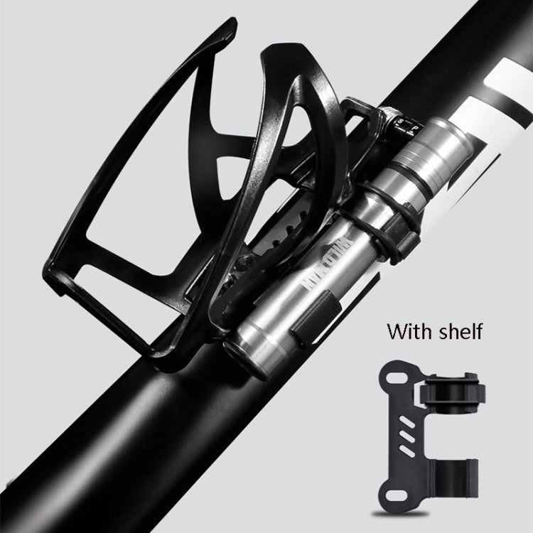 WILD MAN Mountain Road Bike Portable Bicycle Pump Us And French Mouth Universal Pump Mini Basketball Football Pump, GK8 (Red), GK8 (Black), GK8 (Silver)