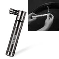 WILD MAN Mountain Road Bike Portable Bicycle Pump Us And French Mouth Universal Pump Mini Basketball Football Pump, GK8 (Silver), GK8 (Red)