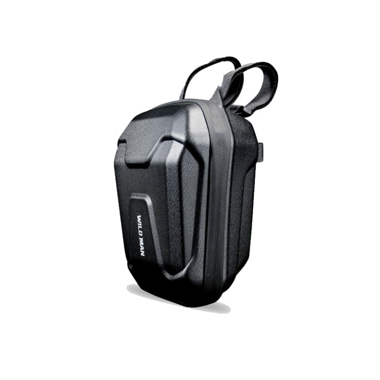 Wild Man Ts9 For Scooter / Bicycle Universal Waterproof Pu + Eva Hard Shell Front Bag with Reflective Warning, Capacity: 2.5l