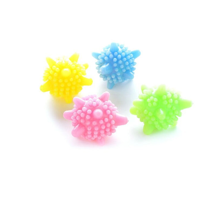 5 PCS Anti-winding Strong Decontamination Laundry Ball Home Washing Machine Starfish Solid Cleaning Ball, Cleaning Ball