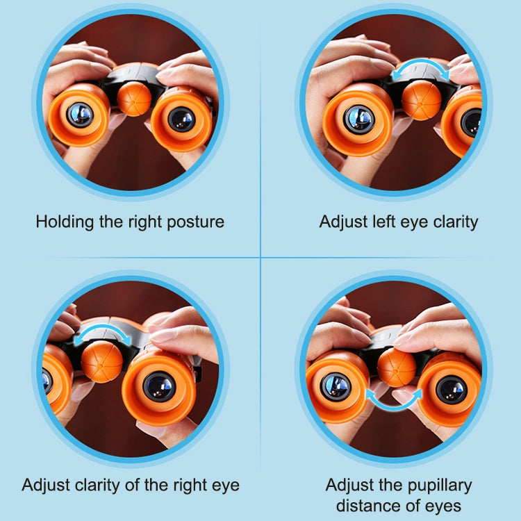 HD High Magnification Children Outdoor Telescope, OC8x21 Yellow, OC8x21 Green, OC8x21 Orange, OC8x21 Blue, OC8x21 Pink