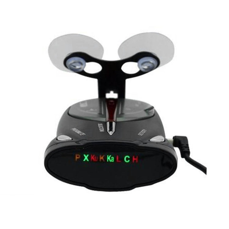12V Laser Anti Radar Car Detector 360 Degree Led Display Police Speedometer Voice Alert/Alarm, 360 Degree