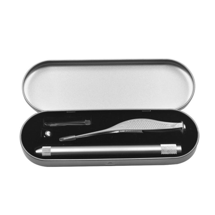 10 PCS Tinplate Stationery Box Acne Needle Beauty Needle Tin Box Paper Clip Storage Box, Color Random Delivery, Clip Storage Box
