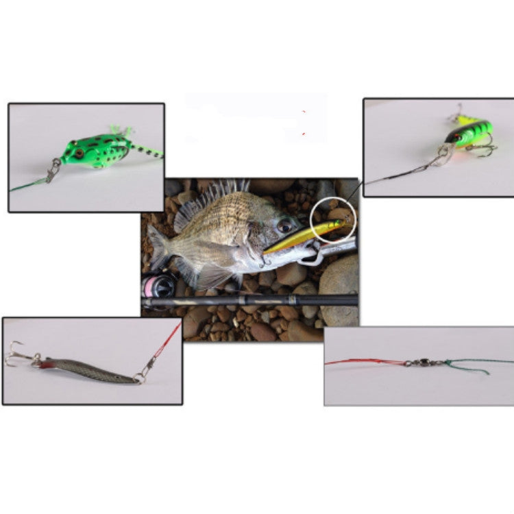 20 PCS Luya Front Wire With Pin Wire Anti-bite Wire, 15CM, 20CM, 25CM, 30CM