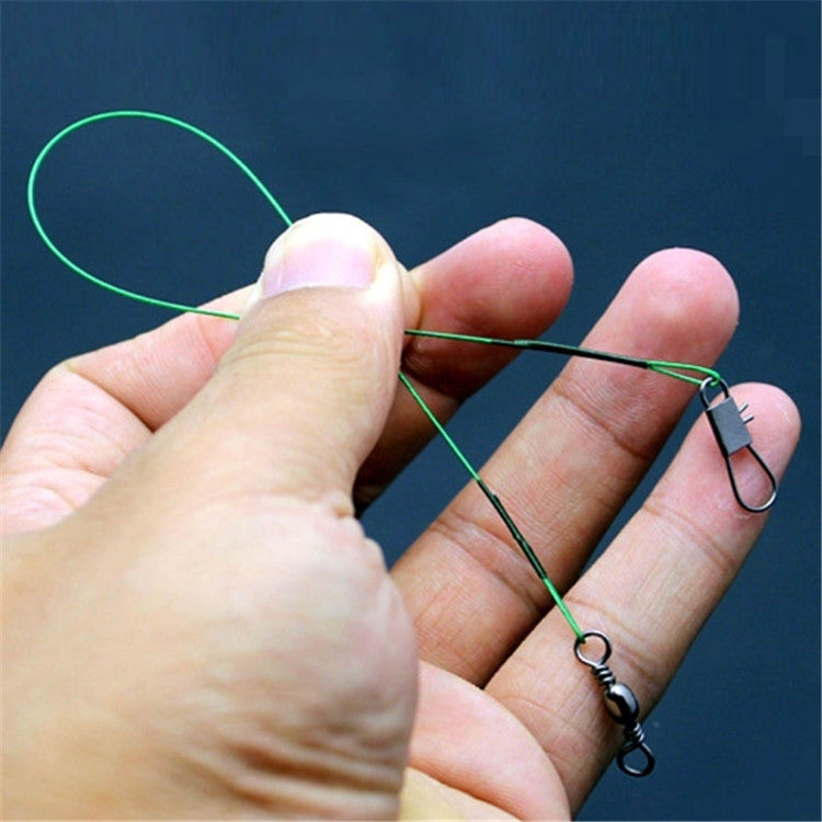 20 PCS Luya Front Wire With Pin Wire Anti-bite Wire, 15CM, 20CM, 25CM, 30CM