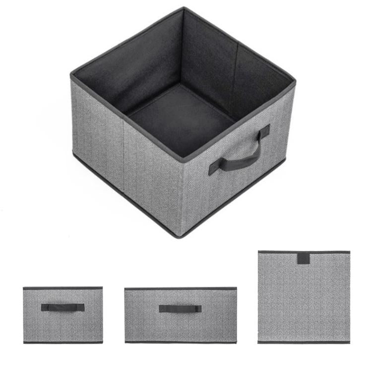 Non-woven Drawer Storage Box Square Uncovered Clothing Debris Sorting Box, 16L, 23L, 29L