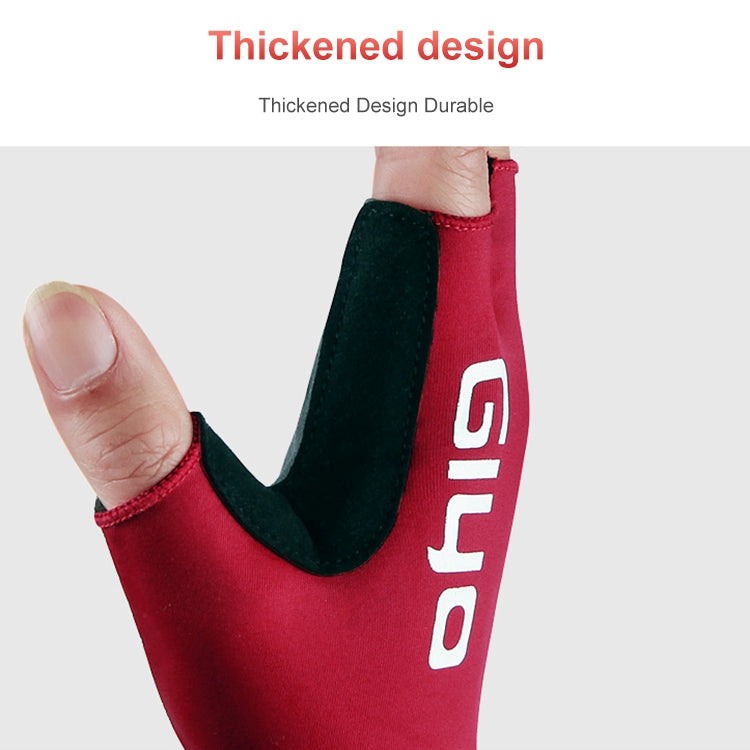 GIYO Outdoor Half-Finger Gloves Mountain Road Bike Cycling Gloves, S, M, L, XL, XXL