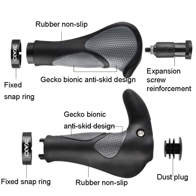 CXWXC Bicycle Handlebar Cover Mountain Bike Bullhorn Rubber Handlebar Cover Riding Accessories, HL-G232, HL-G233, HL-G311A, HL-G311-1A