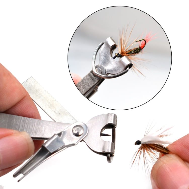 Outdoor Fishing Supplies Fishing Clamp Fishing Line Scissors Telescopic Keychain, 2 in 1 With Keychain, 2 in 1 Fishing Line Knife, 3 in 1 With Keychain, 3 in 1  Fishing Line Knife