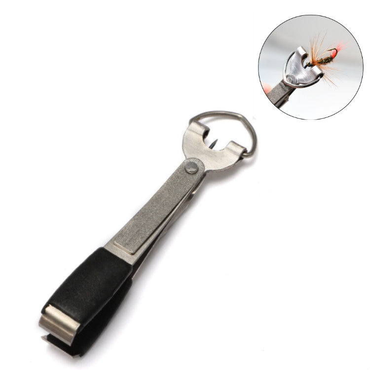 Outdoor Fishing Supplies Fishing Clamp Fishing Line Scissors Telescopic Keychain, 2 in 1 With Keychain, 2 in 1 Fishing Line Knife, 3 in 1 With Keychain, 3 in 1  Fishing Line Knife