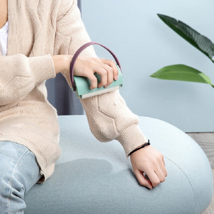 Handheld Lanyard Roller Sticky Hair Clothes Convenient Dust Removal Brush