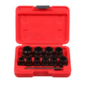 11 In 1 Damaged Nut Removal Tool Anti-Corrosion Sliding Thread Nut Extractor, 11 In 1