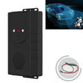 Ultrasonic Car Repeller Car Engine Compartment Electronic Repeller Micro-Light Wave Insect Repellent, DC Black