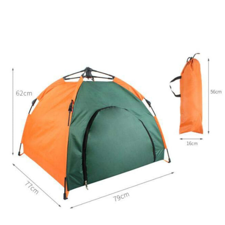 Outdoor Pet Tent Automatic Collapsible Cat House Kennel Rainproof And Sunscreen Portable Pet Kennel Car Dog Tent, Car Dog Tent
