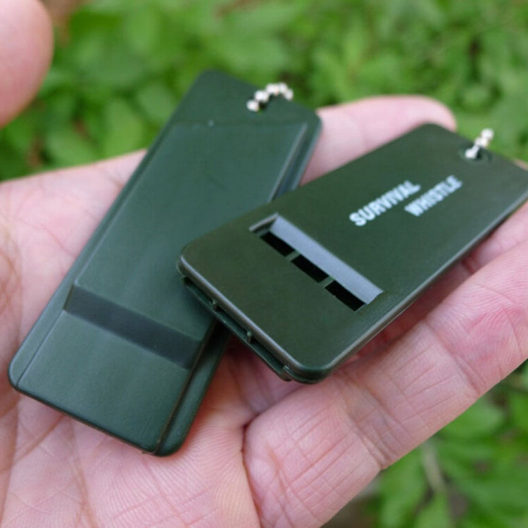 10 PCS Outdoor Portable Multi-audio Survival Whistle, Survival Whistle