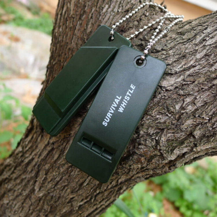 10 PCS Outdoor Portable Multi-audio Survival Whistle, Survival Whistle