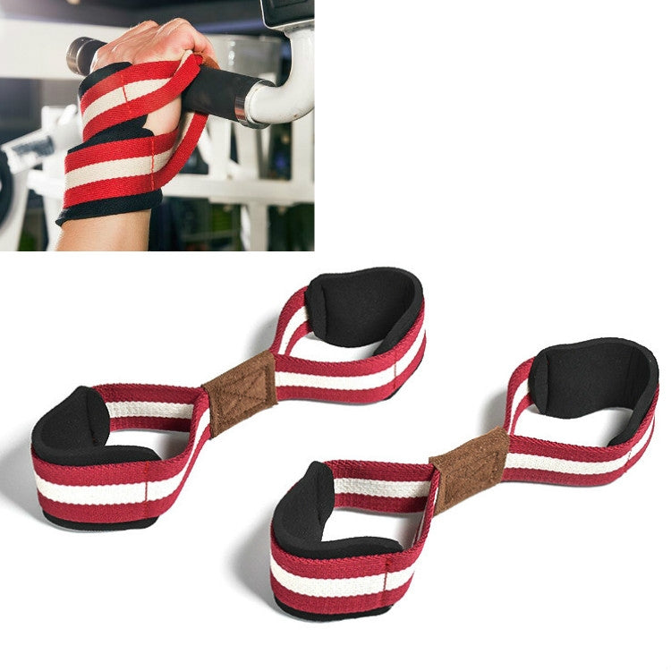 8-shaped Sports Booster Belt Grip Belt Fitness Pull-up Assist Belt Sports Bracer, S, L, XL
